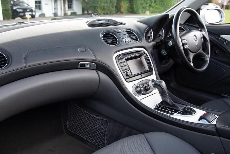 Begagnad Mercedes SL55 AMG AMG 2003 Silver Cab