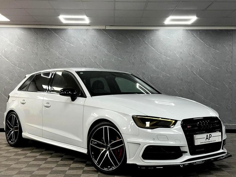 White Used 2015 Audi S3 Sportback Comfort Hatchback | £14,990 (Good price) - Image 1/4