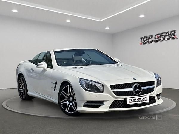 White Used 2014 Mercedes SL350 AMG Cabriolet | £21,945 (Fair price) - Image 1/4