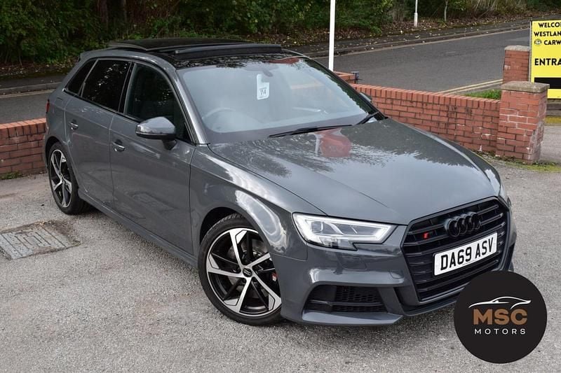 Grey Used 2019 Audi S3 Black Edition Hatchback | £24,995 (Fair price) - Image 1/4