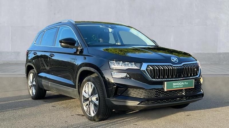 Black Used 2025 Skoda Karoq SE L SUV | £25,590 (Fair price) - Image 1/4