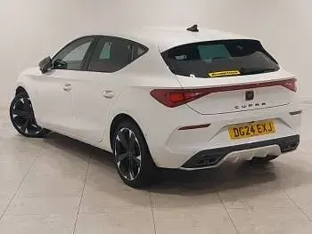 Used Cupra Leon 150 HP (110 kW) 2024 White Hatchback