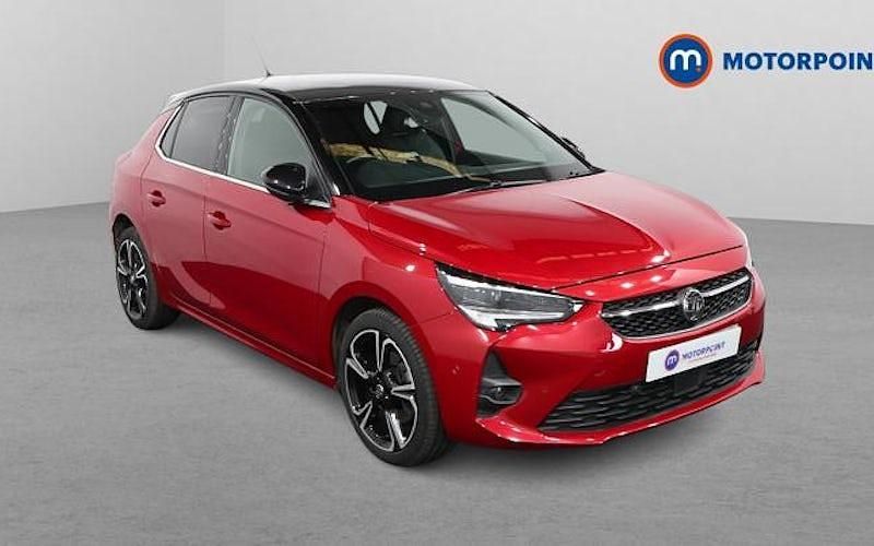 Used Vauxhall Corsa Ultimate 131 HP (96 kW) 2022 Red Hatchback