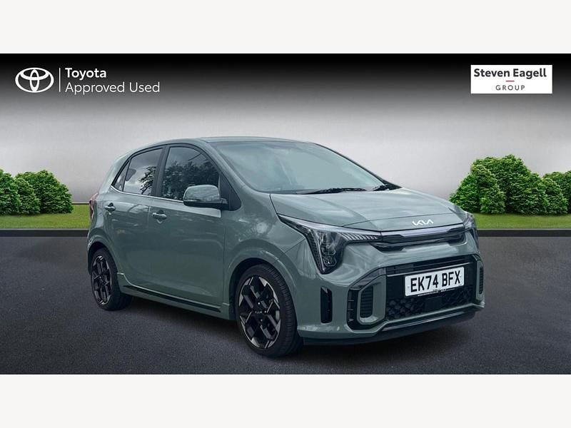 Green Used 2024 Kia Picanto GT-Line S Hatchback | £17,999 (Expensive) - Image 1/3