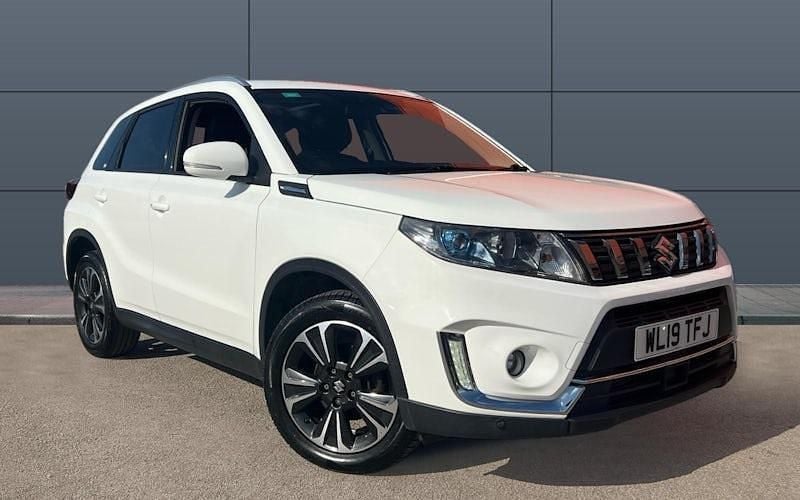 White Used 2019 Suzuki Vitara SZ5 SUV | £14,097 (Fair price) - Image 1/4