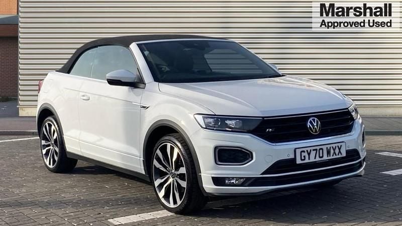 Used VW T-Roc R-line 150 HP (110 kW) 2020 White SUV