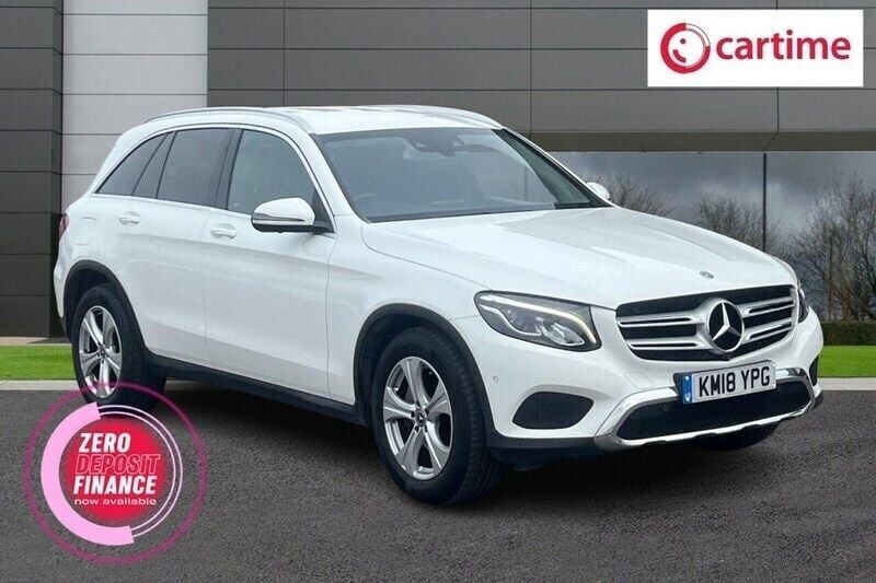 White Used 2018 Mercedes GLC220 SUV | £18,711 (Good price) - Image 1/3