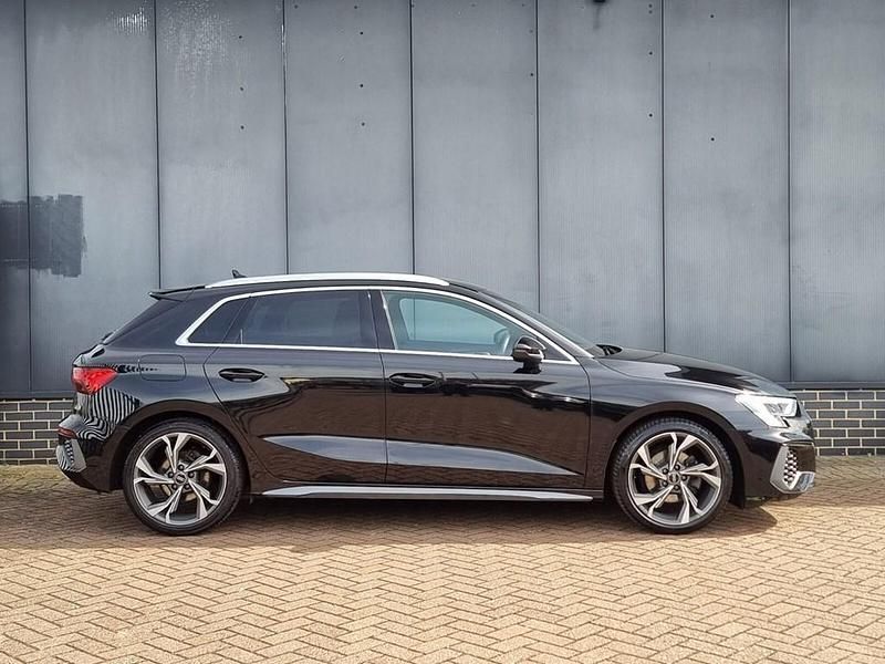 Used Audi A3 S-Line 190 HP (139 kW) 2023 Black Sedan