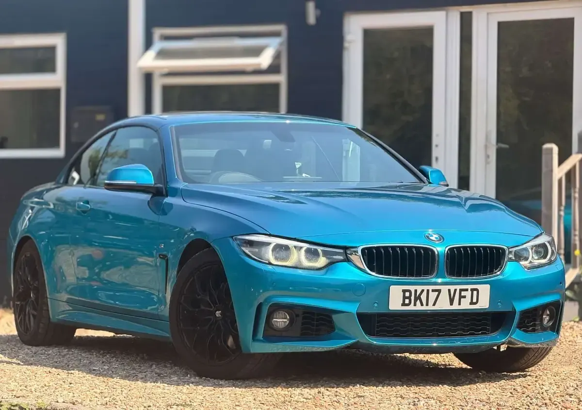 Used BMW 420 M Sport 2017 Blue Cabriolet