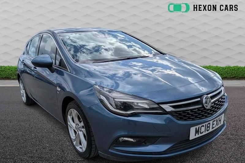 Used Vauxhall Astra SRi 150 HP (110 kW) 2018 Blue Hatchback