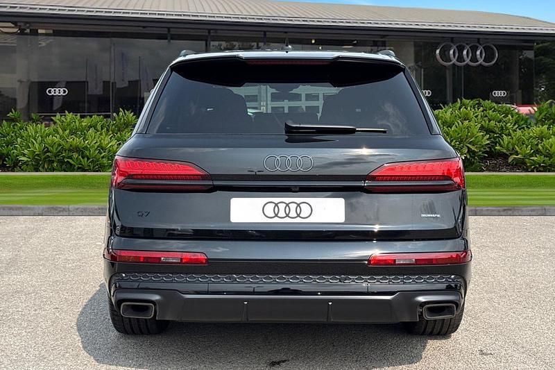 New Audi Q7 Black Edition 2025 Black SUV