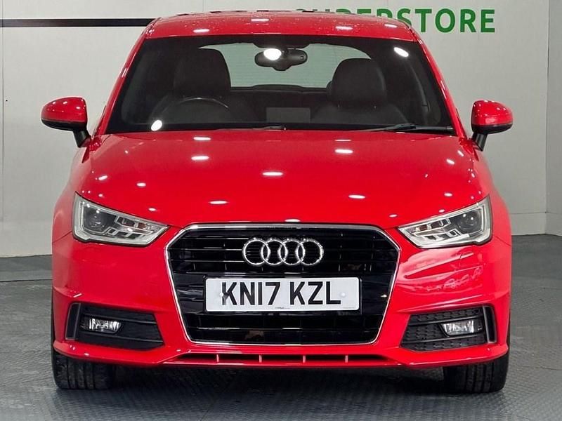 Used Audi A1 S-Line 125 HP (91 kW) 2017 Red Hatchback