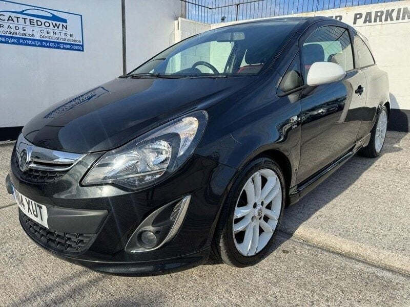 Black Used 2014 Vauxhall Corsa SRi Hatchback | £5,295 (Fair price) - Image 1/4
