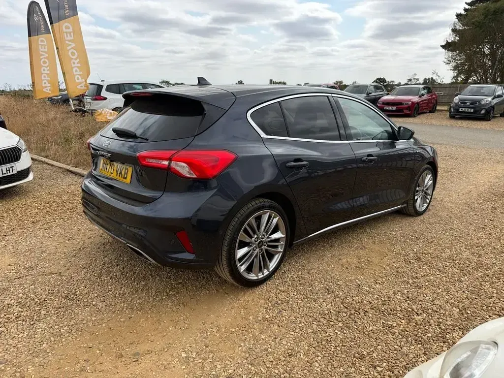 Used Ford Focus Vignale 125 HP (91 kW) 2020 Blue Hatchback