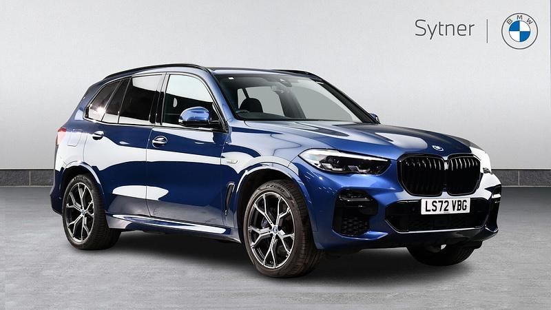 Used BMW X5 M Sport 389 HP (286 kW) 2022 Blue SUV