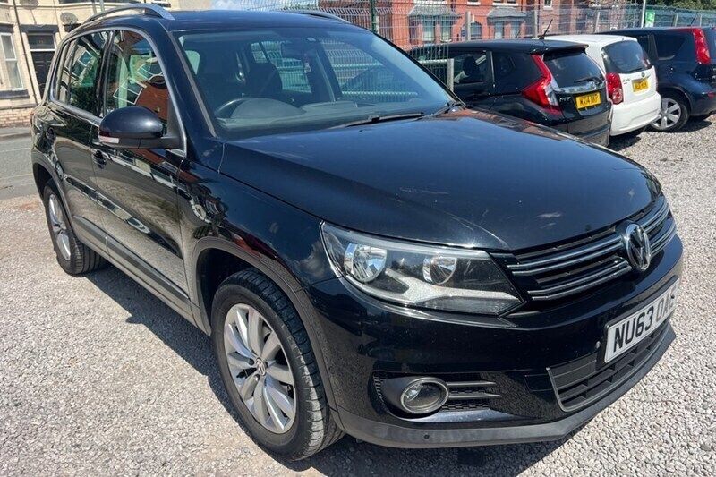Black Used 2013 VW Tiguan Match SUV | £3,795 (Expensive) - Image 1/1