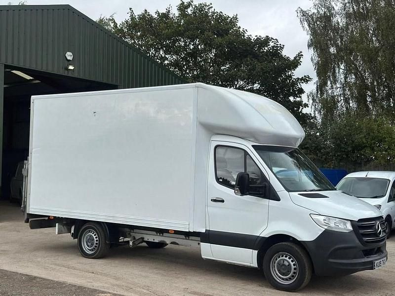 Begagnad Mercedes Sprinter 2019 Vit Van