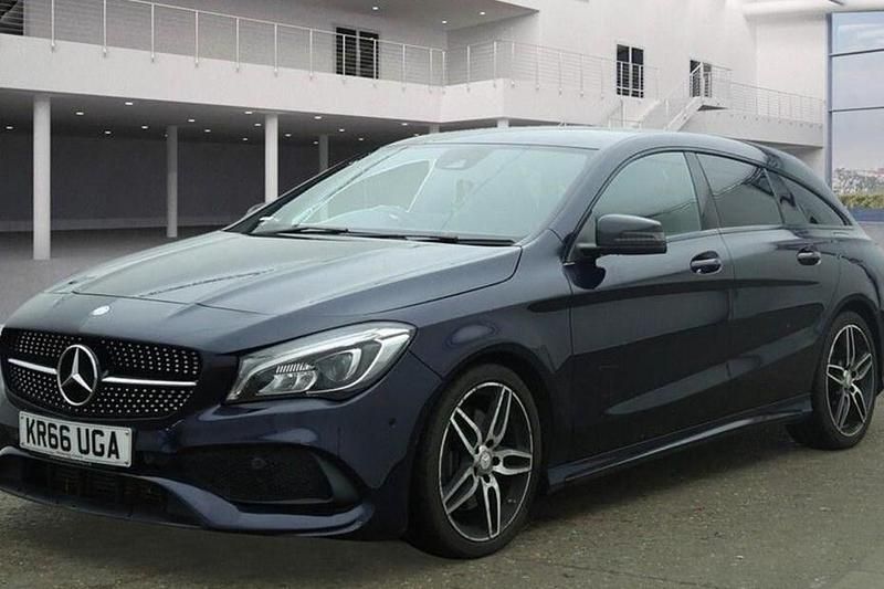 Blue Used 2017 Mercedes CLA220 AMG line Sedan | £11,295 (Fair price) - Image 1/1