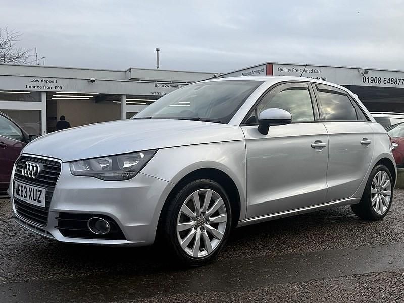 Silver Used 2013 Audi A1 Sport Hatchback | £7,999 (Fair price) - Image 1/4