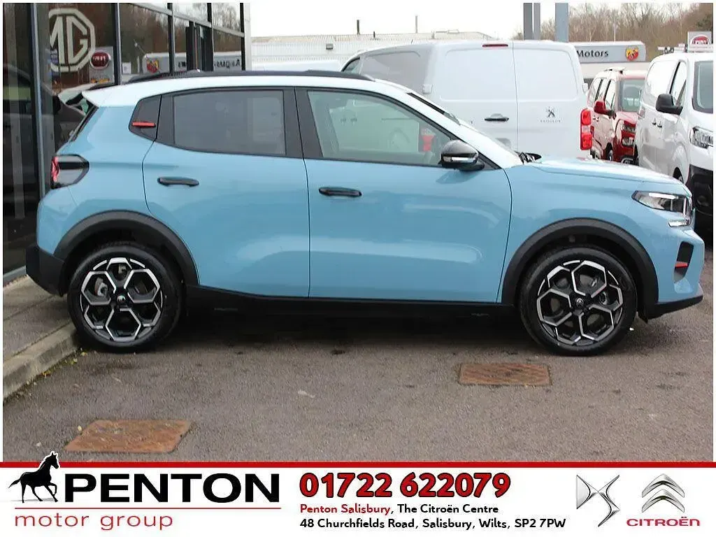 Used Citroën e-C3 100 kW (136 HP) 2024 Blue Hatchback