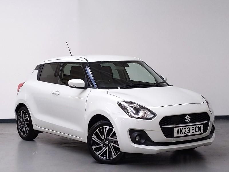 White Used 2023 Suzuki Swift SZ5 Hatchback | £15,498 - Image 1/4