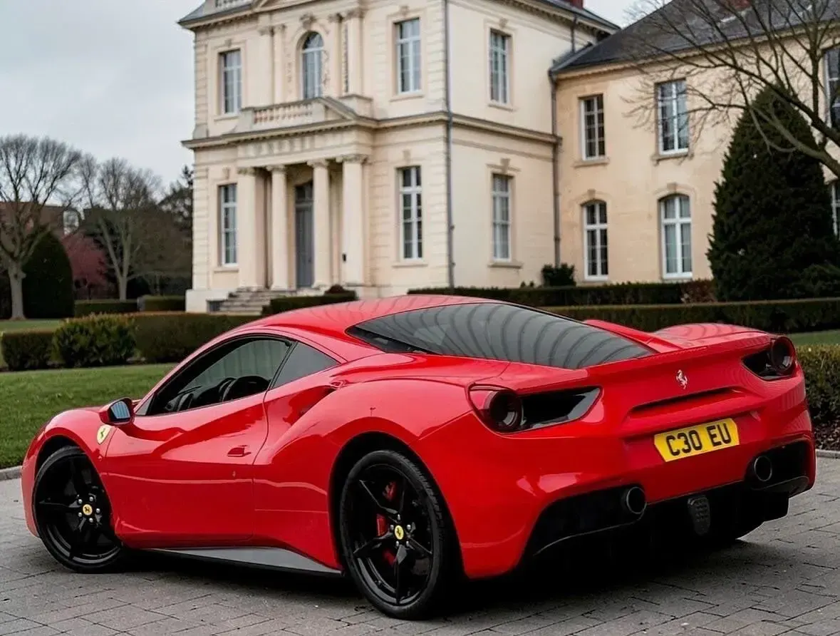 Used Ferrari 488 670 HP (492 kW) 2016 Red Coupe