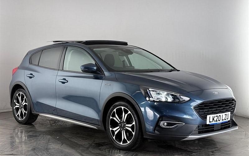 Used Ford Focus Active X 125 HP (91 kW) 2020 Blue Hatchback