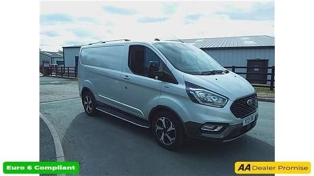 Silver Used 2021 Ford Transit Custom Active Van | £19,999 (A bit pricey) - Image 1/4