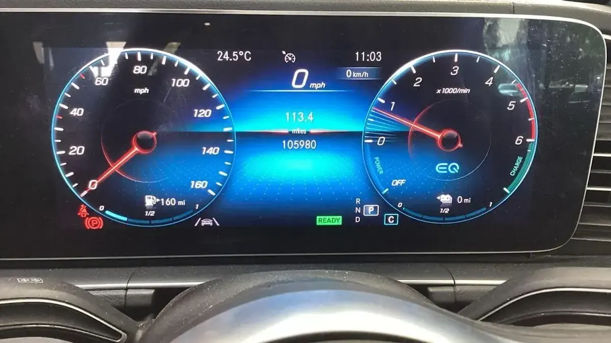 Used Mercedes GLE350 de AMG line 2020 Blue SUV