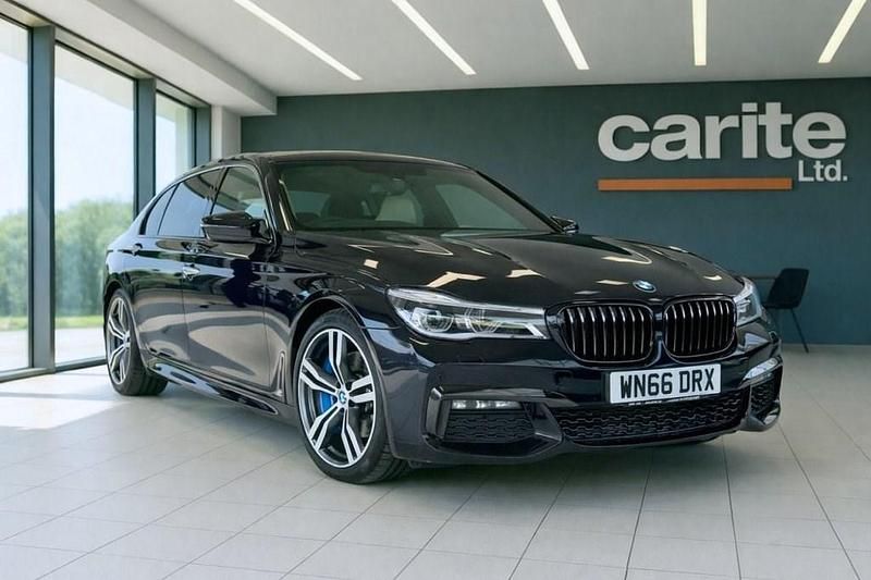 Used BMW 730L M Sport 265 HP (194 kW) 2016 Black Sedan