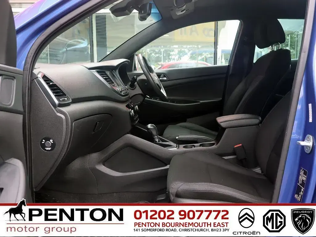 Used Hyundai Tucson GO! 141 HP (103 kW) 2018 Blue SUV