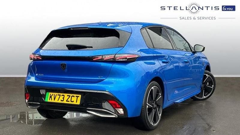 Used Peugeot e-308 GT 113 kW (154 HP) 2024 Blue Hatchback