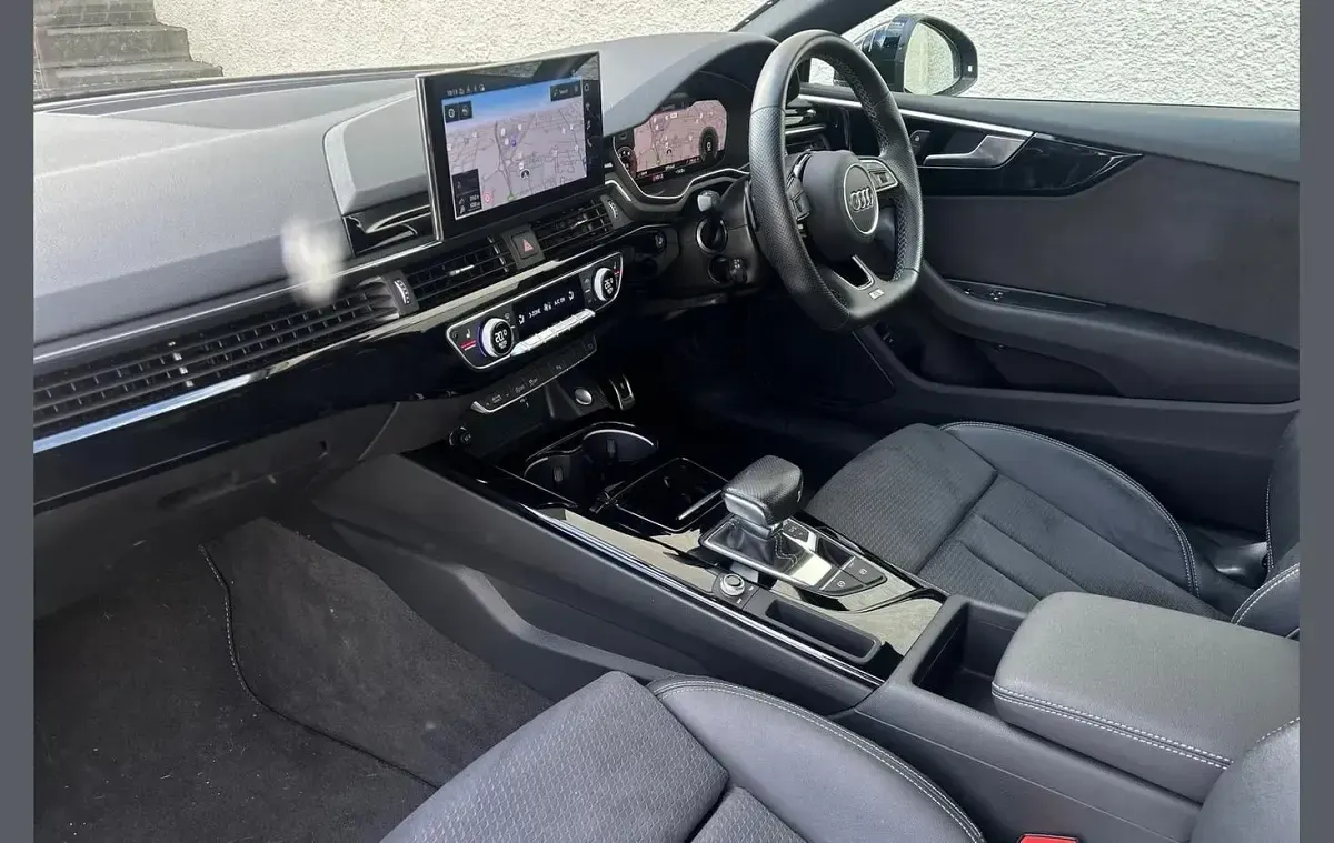 Used Audi A5 Black Edition 150 HP (110 kW) 2023 Blue Coupe