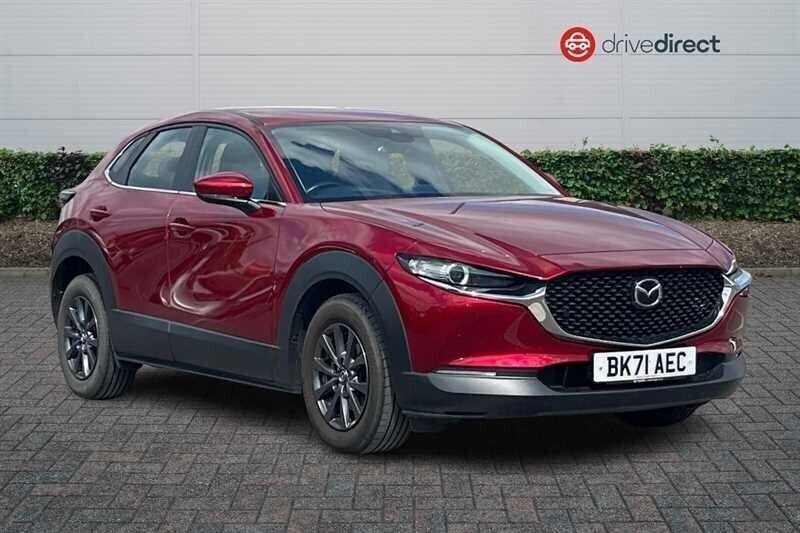 Red Used 2021 Mazda CX-30 SUV | £16,229 (Fair price) - Image 1/4