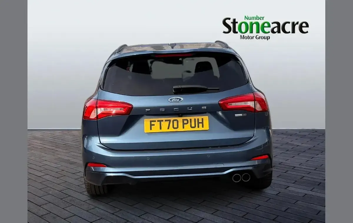 Used Ford Focus ST-Line X 153 HP (112 kW) 2020 Blue Estate