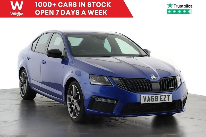 Blue Used 2019 Skoda Octavia vRS Hatchback | £19,995 (A bit pricey) - Image 1/4