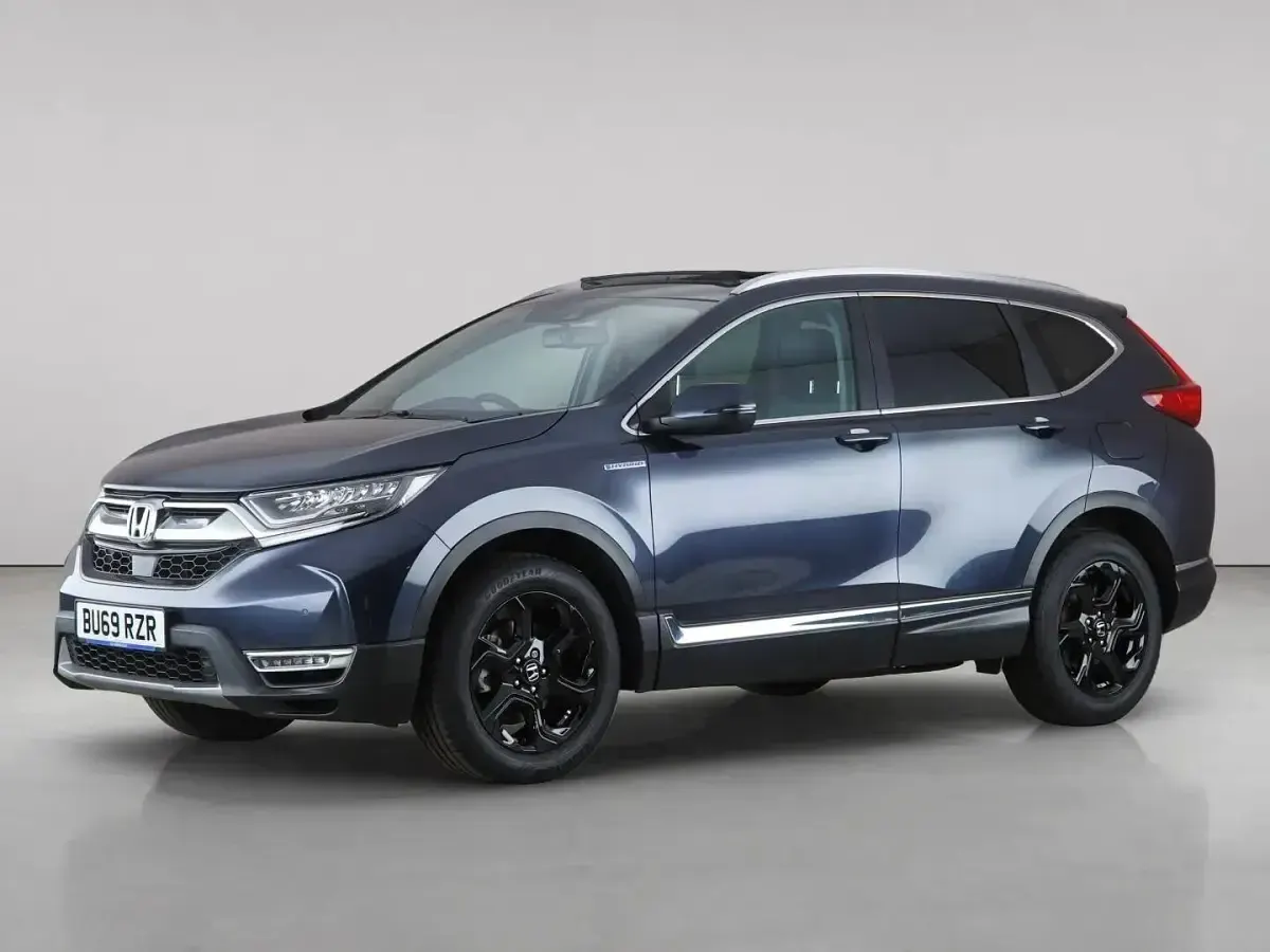 Used Honda CR-V Hybrid 184 HP (135 kW) 2019 Blue SUV