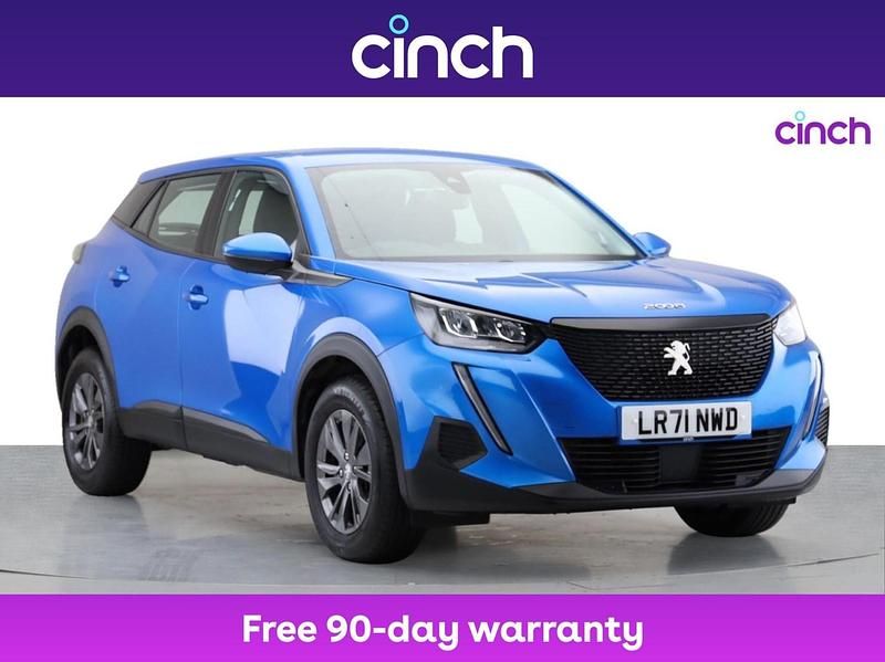 Blue Used 2021 Peugeot 2008 Active Premium SUV | £11,549 (Fair price) - Image 1/3