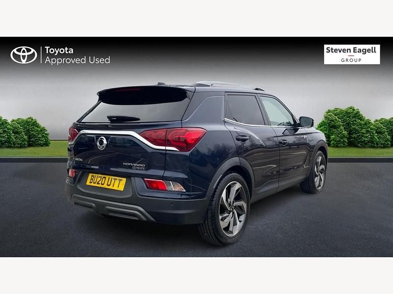 Used Ssangyong (KGM) Korando 163 HP (119 kW) 2020 Blue Estate