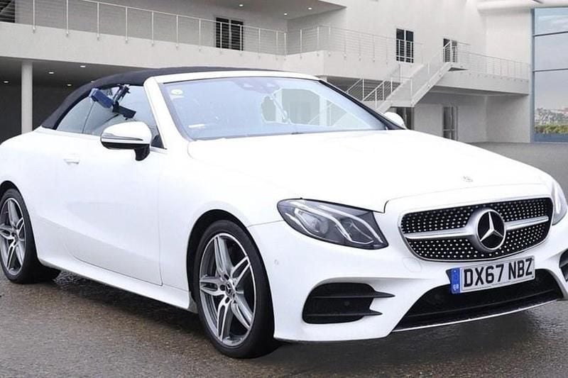 White Used 2017 Mercedes E300 AMG line Cabriolet | £16,490 (Good price) - Image 1/1