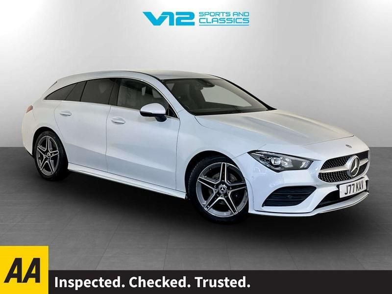 White Used 2020 Mercedes CLA180 AMG line Sedan | £13,195 (Super price) - Image 1/2