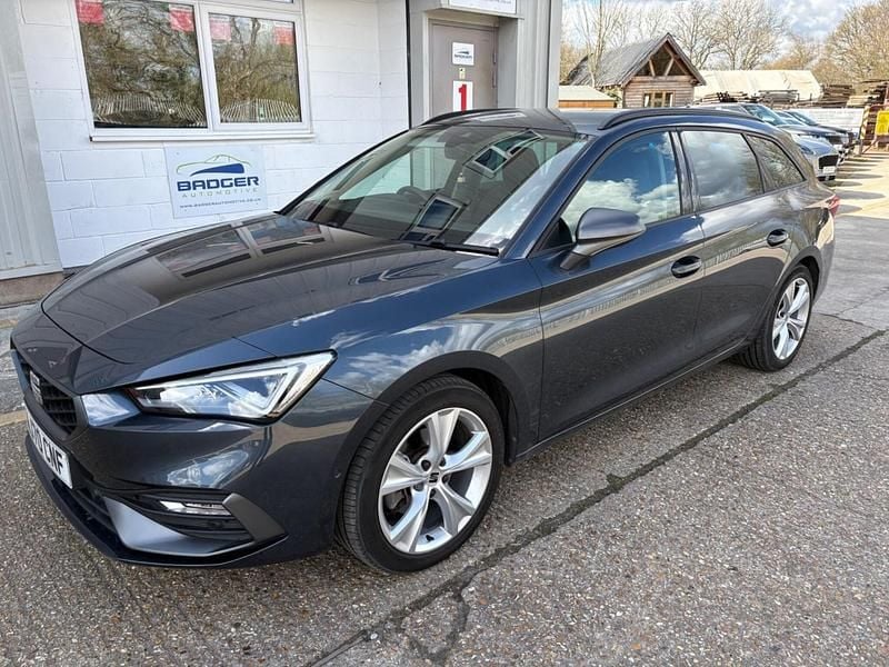 Used Seat Leon FR 150 HP (110 kW) 2020 Grey Estate