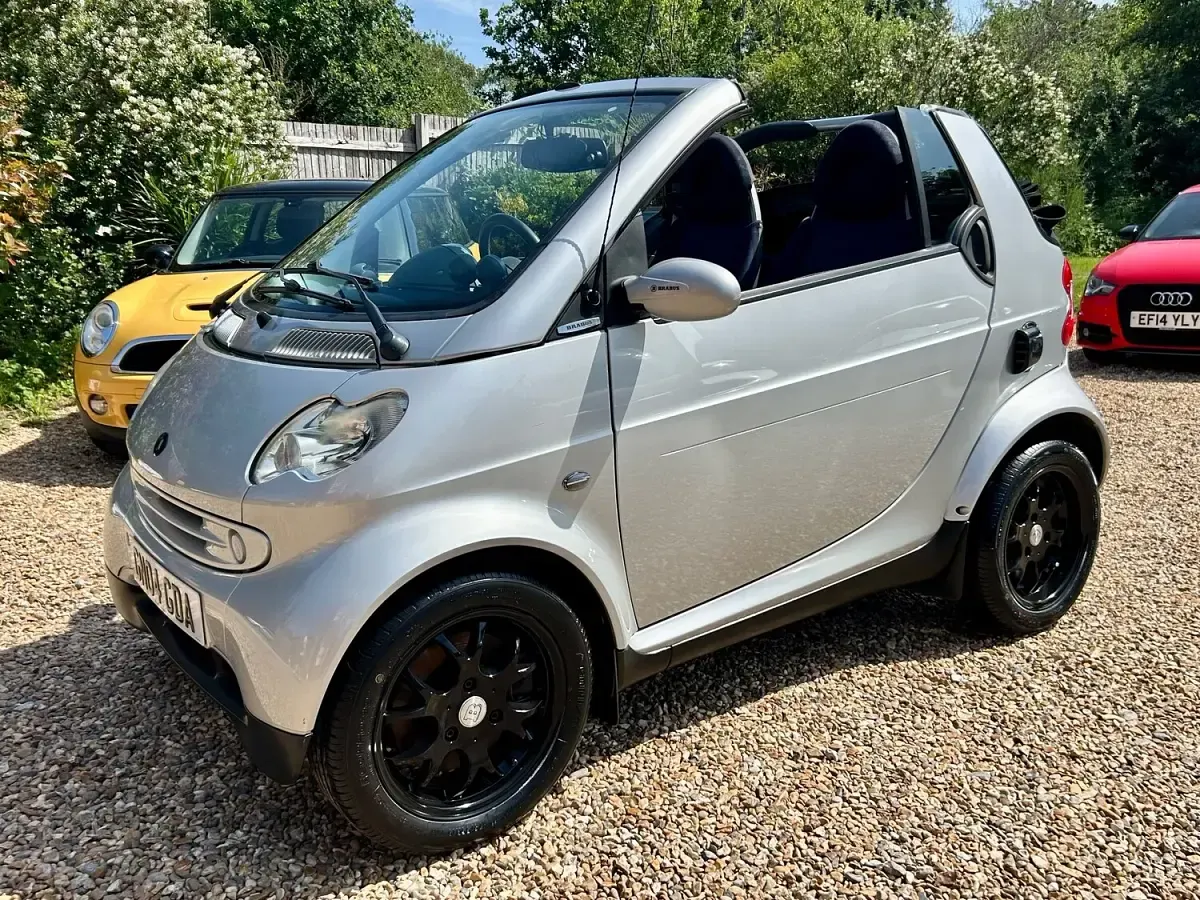 Used Smart ForTwo Cabrio Pulse 61 HP (44 kW) 2004 Silver Cabriolet