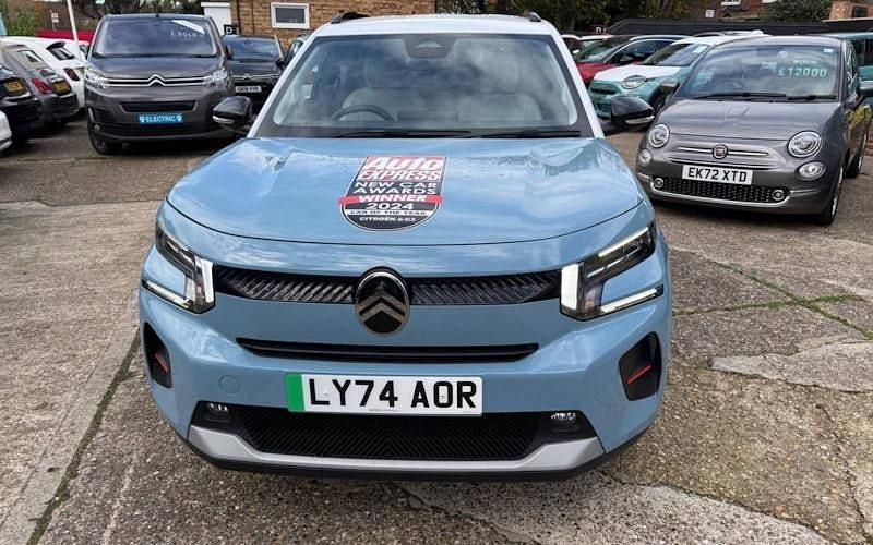 Used Citroën e-C3 83 kW (113 HP) 2024 Blue Hatchback