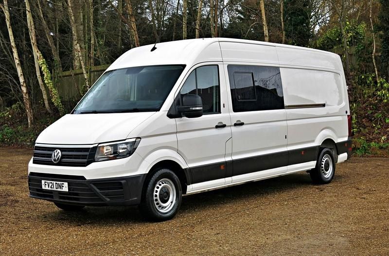 White Used 2021 VW Crafter Trendline Van | £20,995 (Fair price) - Image 1/3