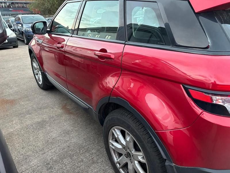 Begagnad Land Rover Range Rover evoque Pure 2012 Röd SUV