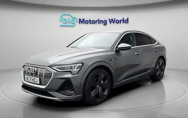Used Audi e-tron Sportback S-Line 300 kW (408 HP) 2021 Grey SUV