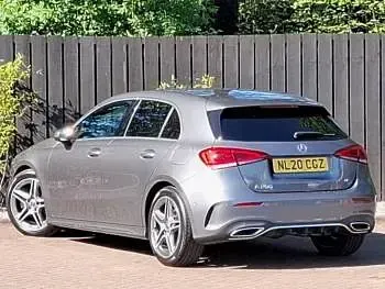 Used Mercedes A200 AMG line 163 HP (119 kW) 2020 Grey Sedan