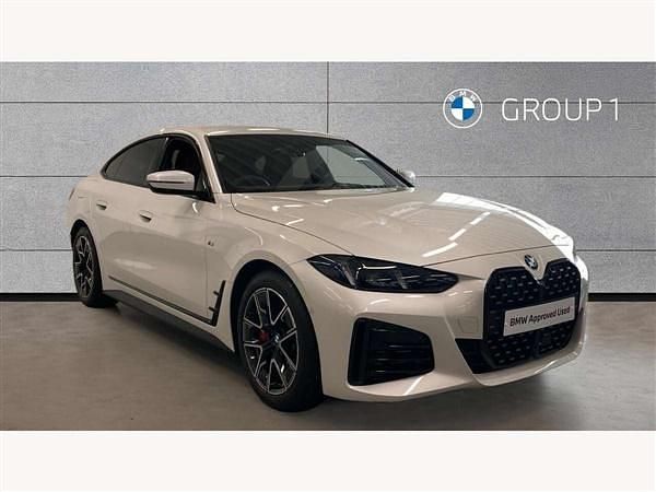 Mineral white Used 2025 BMW 420 M Sport Coupe | £36,490 - Image 1/4