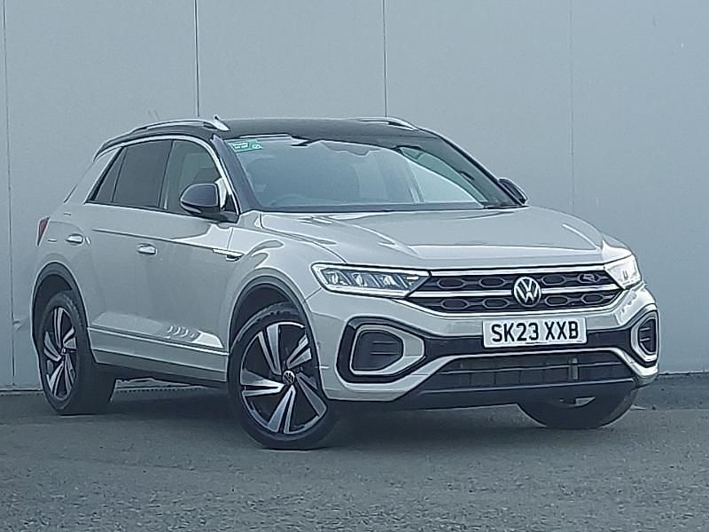 Grey Used 2023 VW T-Roc R-line SUV | £22,998 (Fair price) - Image 1/4